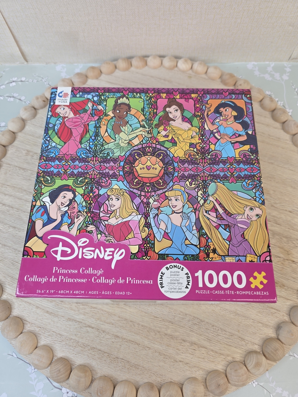New 1000 Piece Disney Princess Collage Puzzle